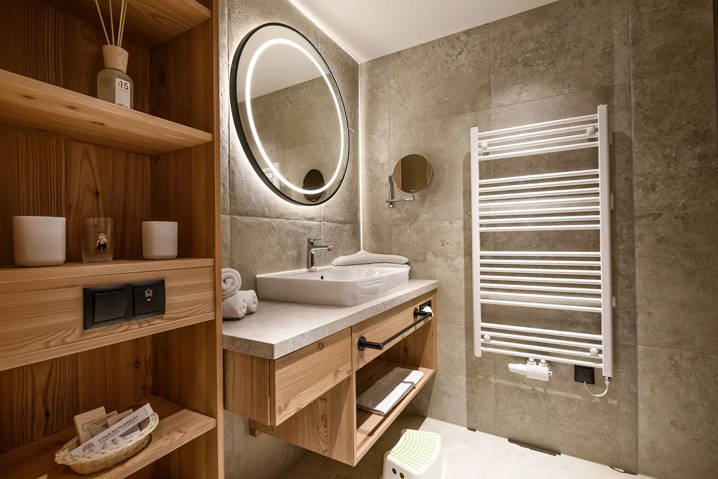 Familienhotel Zauchenseehof Badezimmer