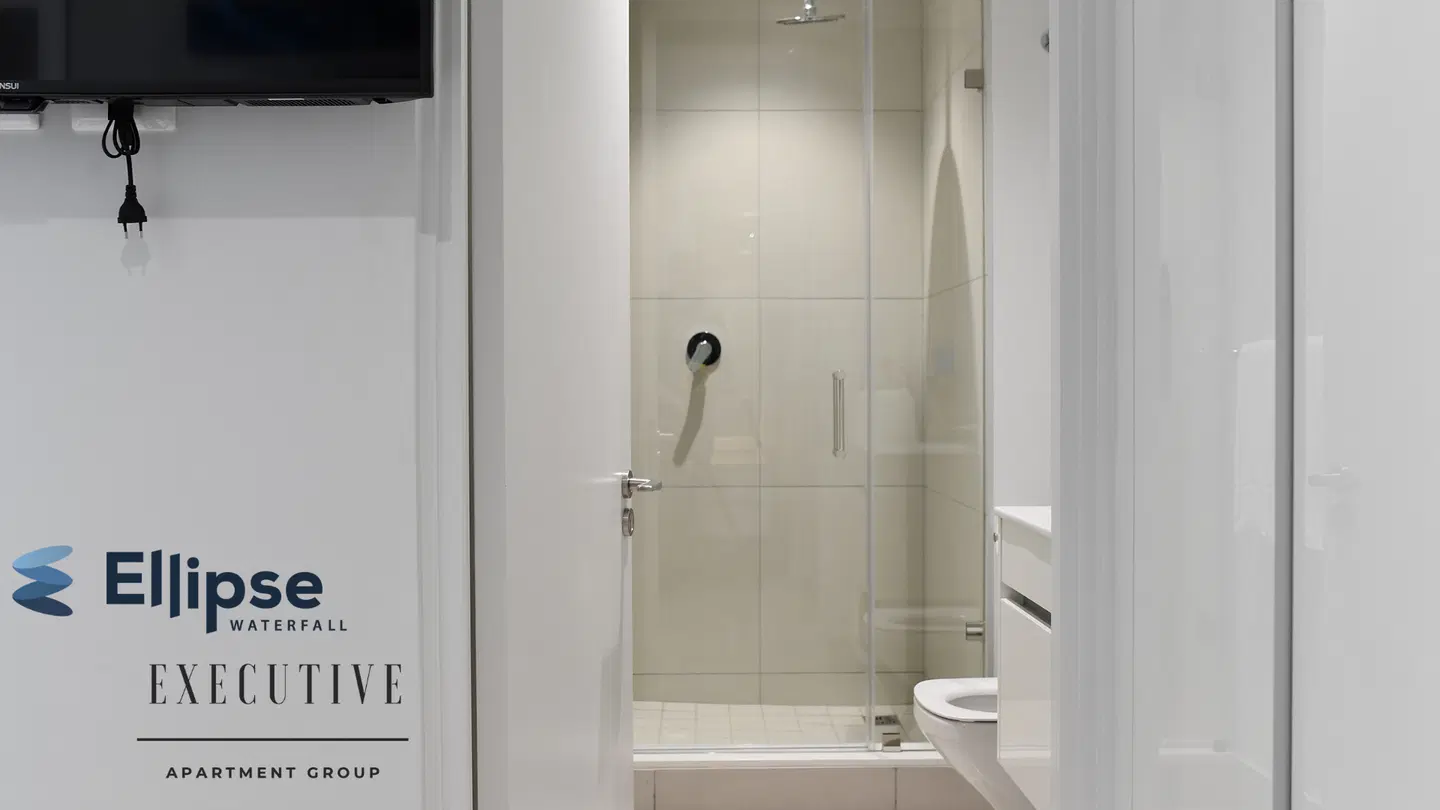 Ellipse Executive Apartments Badezimmer