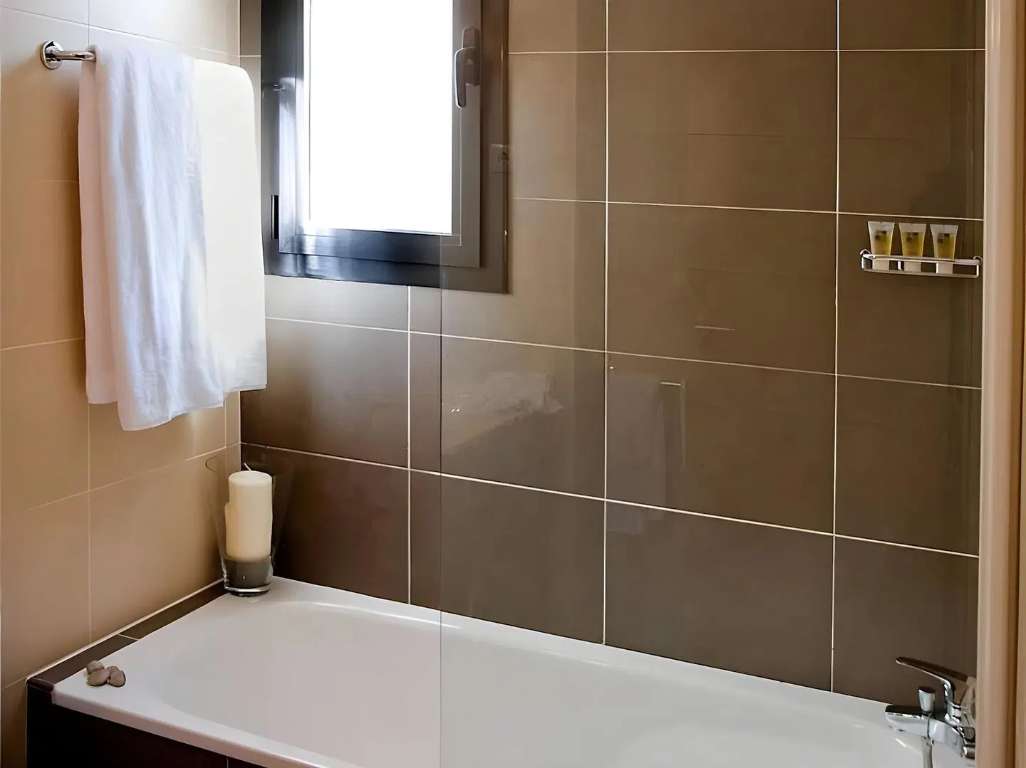 Compostela Suites Badezimmer