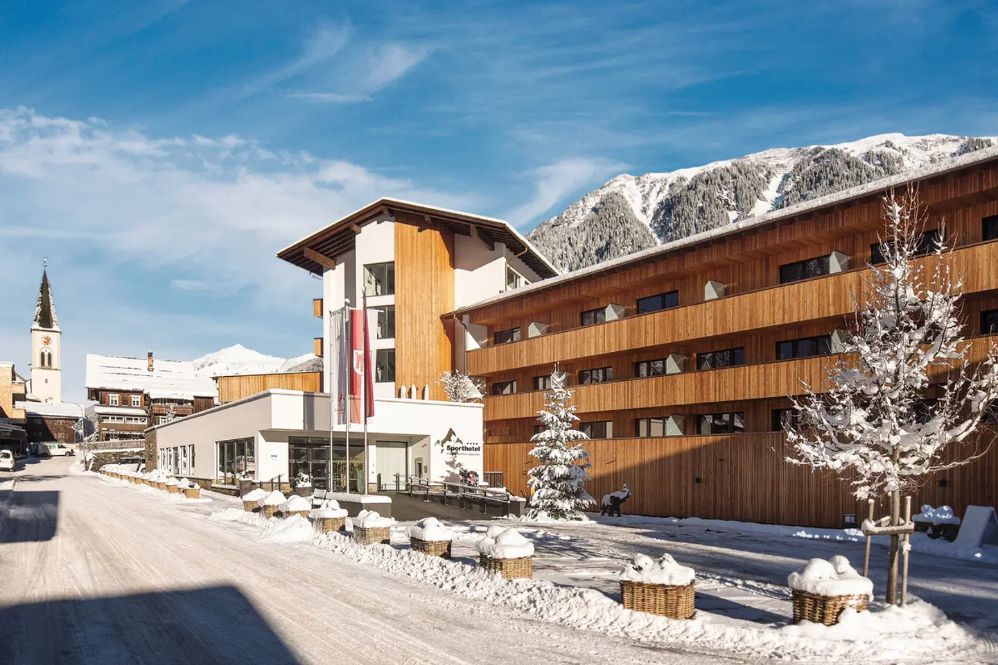 Sporthotel Silvretta Montafon Terrasse