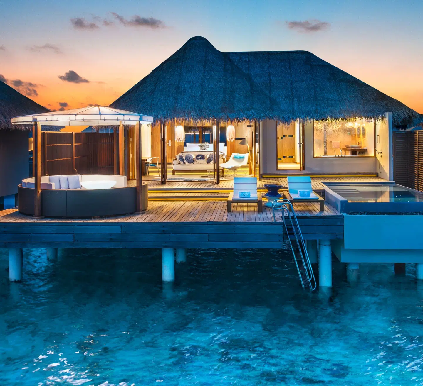 W Maldives Terrasse