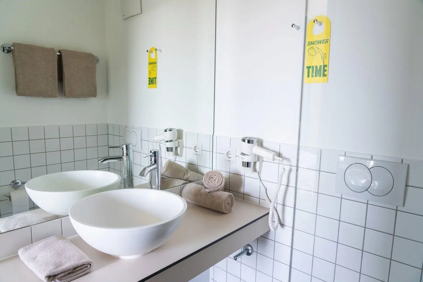 SLEEEP HOTEL Ansfelden Badezimmer