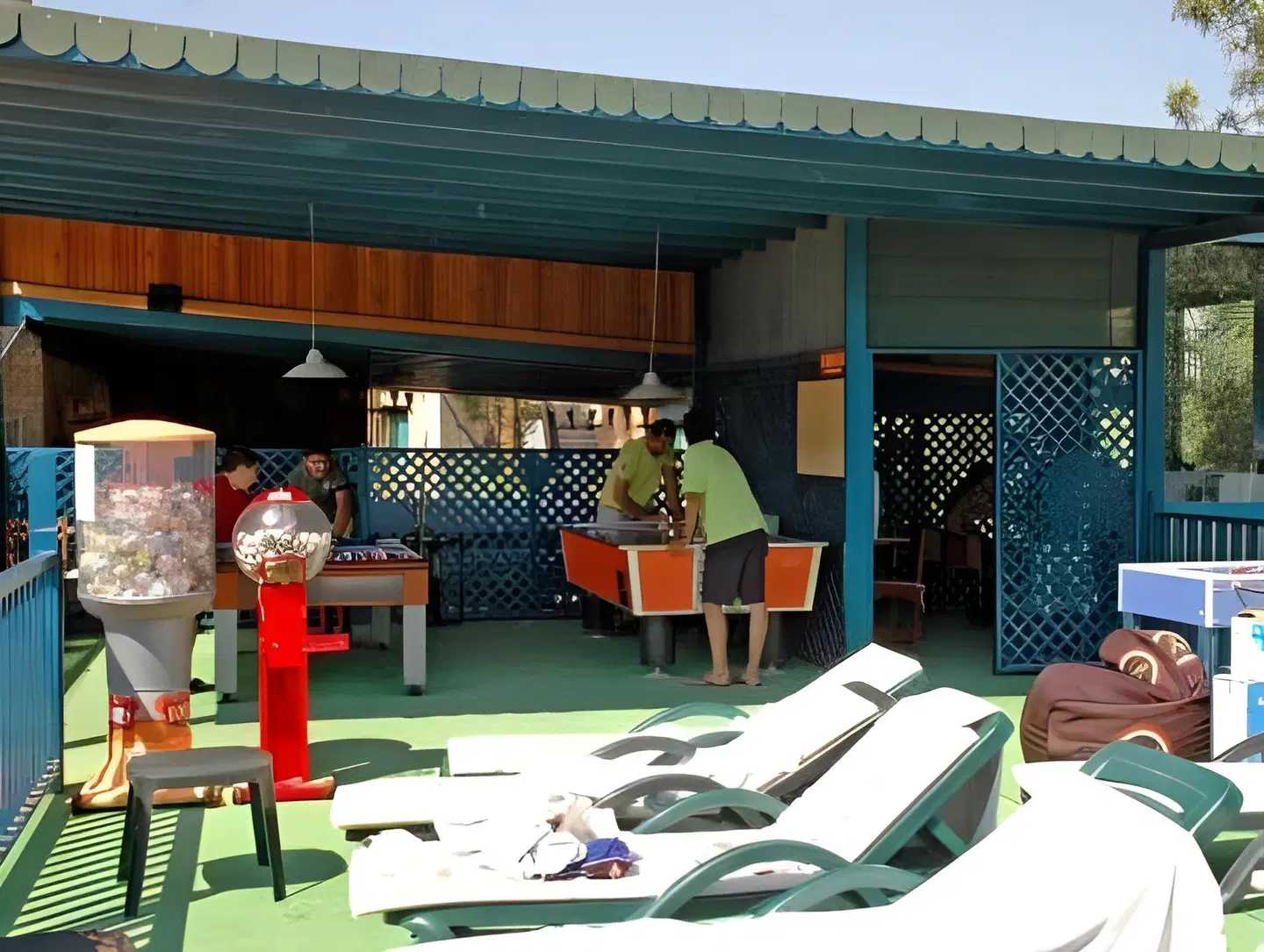 Jasmin Beach Hotel Terrasse