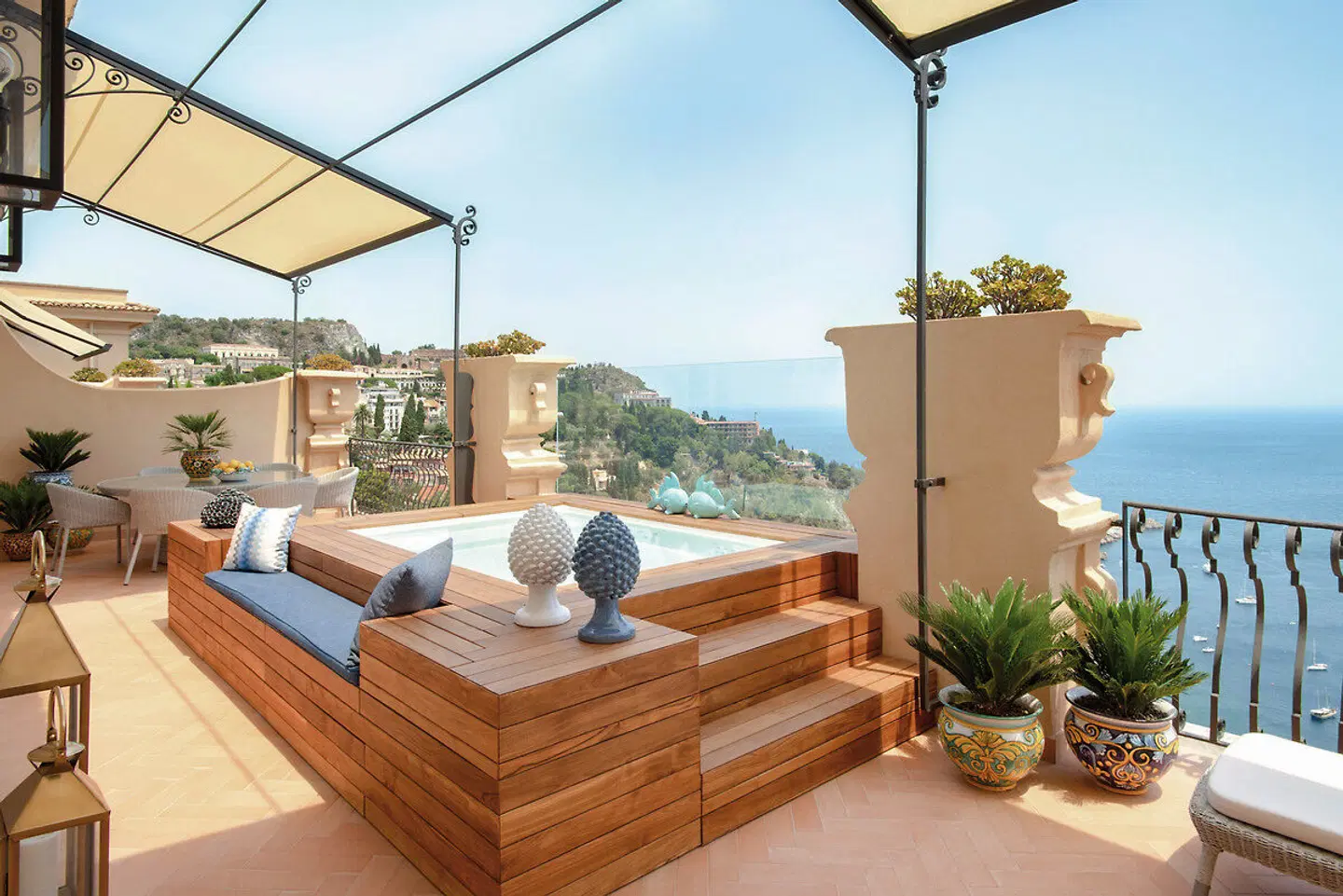San Domenico Palace, A Four Seasons Hotel Terrasse