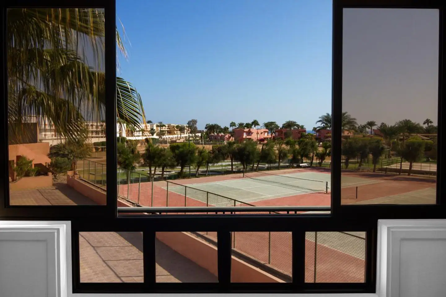 Eagles Paradise Abu Soma Resort Terrasse