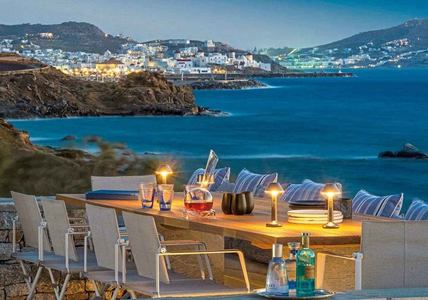 Mykonos Riviera Hotel & Spa Terrasse