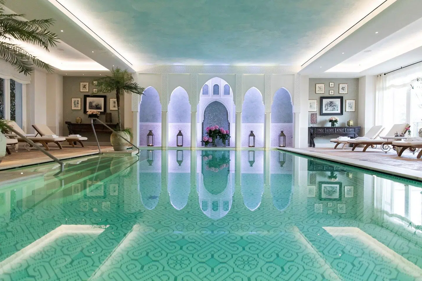 Palazzo Parigi Hotel & Grand Spa Milano Hallenbad