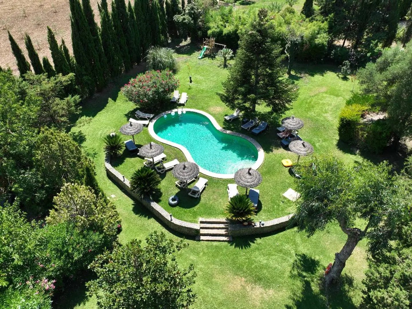Rural Nou Dalt Muntanya Garten