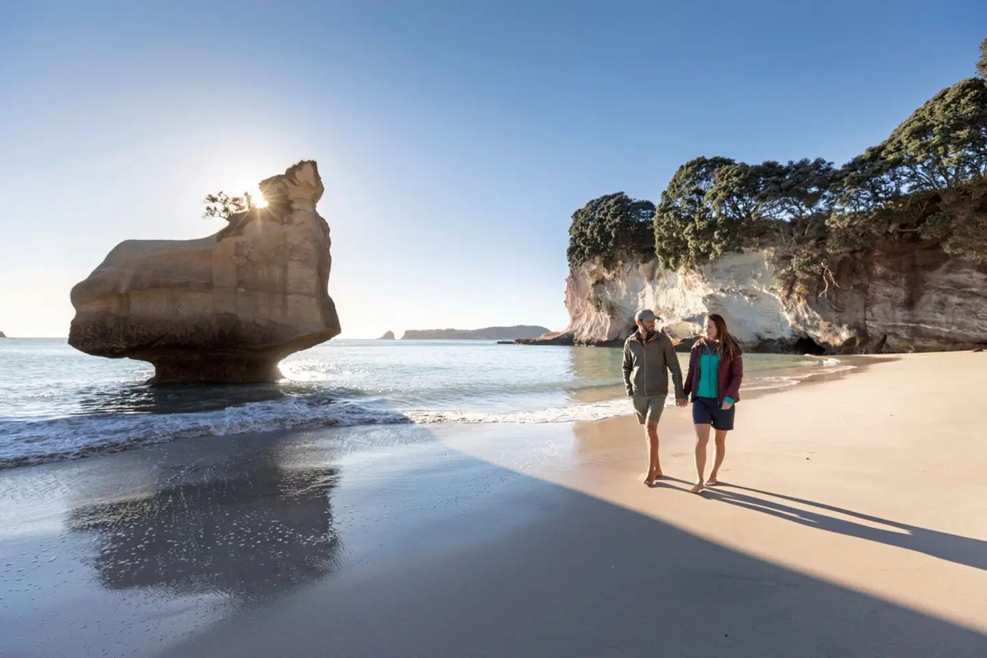 Zu Hause in Neuseeland Strand
