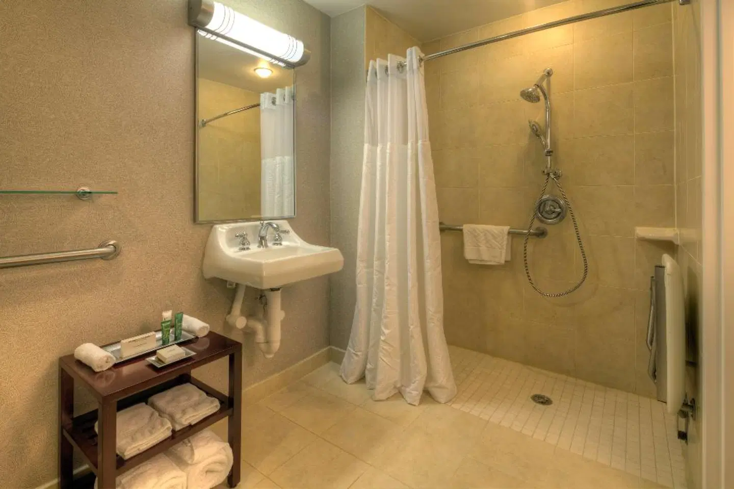 Hilton Houston Westchase Badezimmer