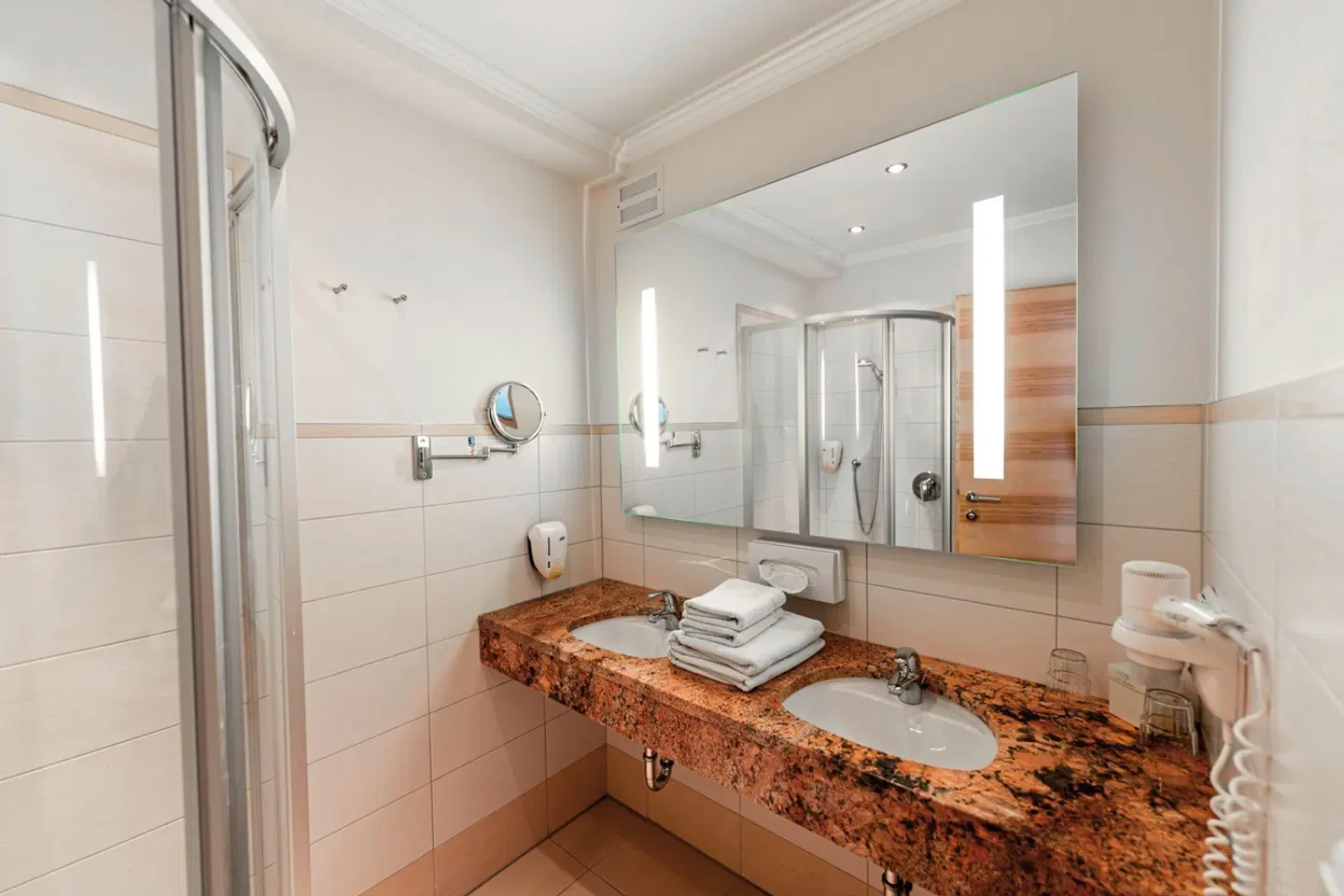 Genusshotel Fichtenhof Badezimmer