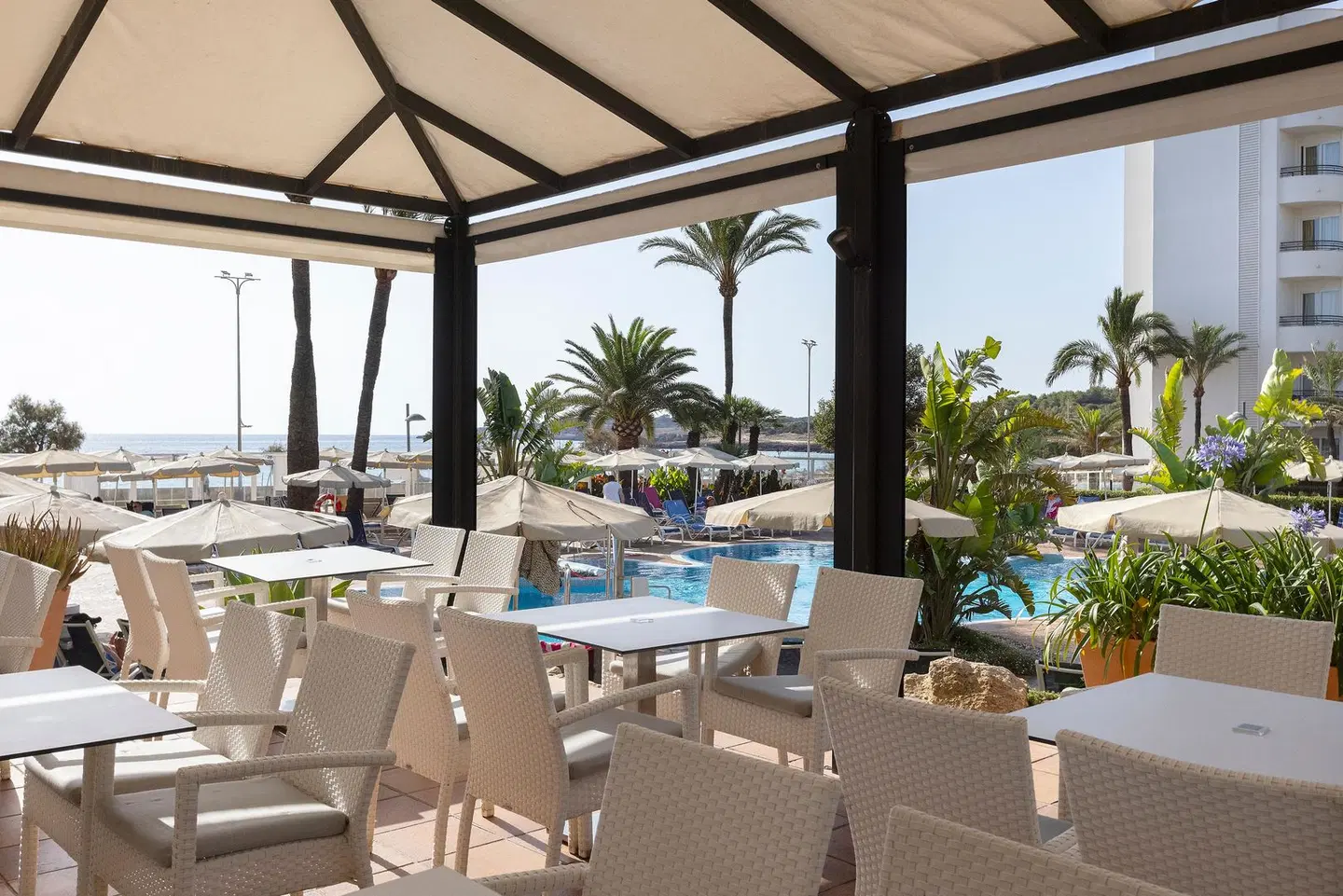 Hipotels Hipocampo Playa Terrasse