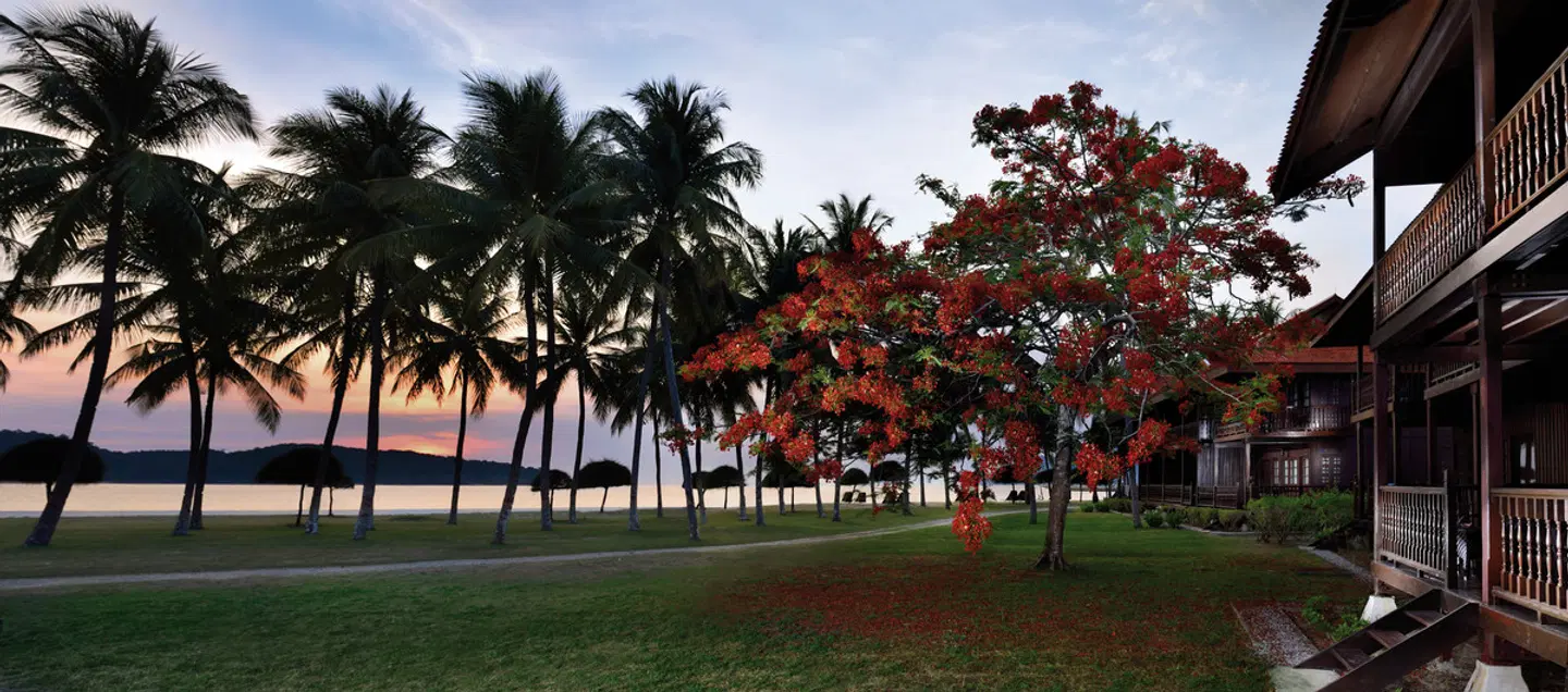 Pelangi Beach Resort & Spa Garten