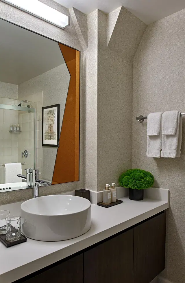 Hotel Zelos San Francisco Badezimmer