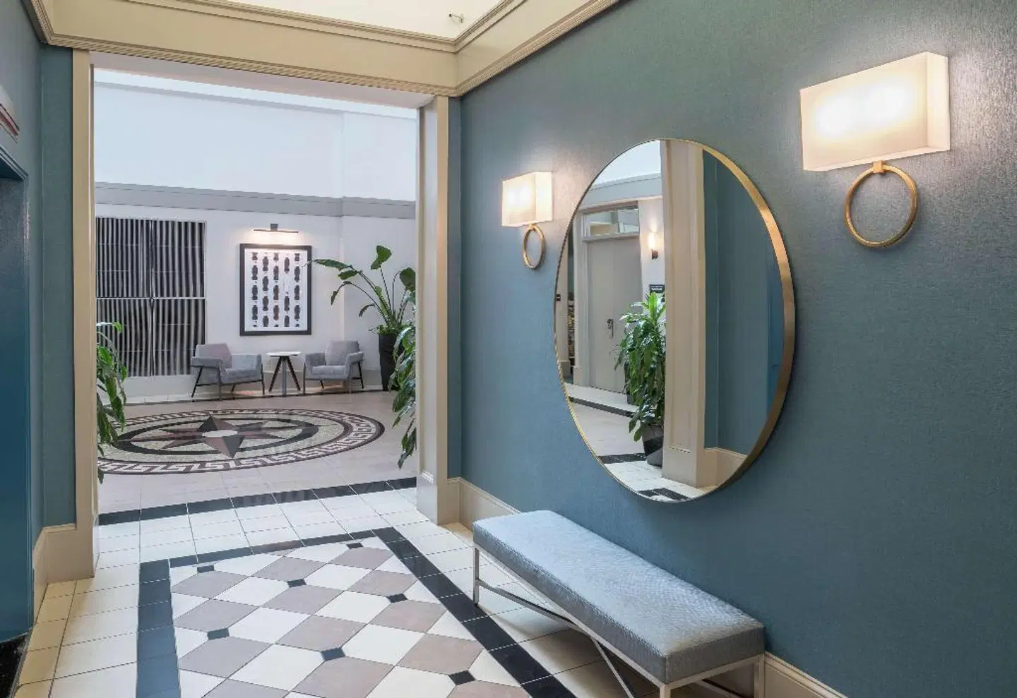 Hampton Inn & Suites Atlanta-Downtown Badezimmer