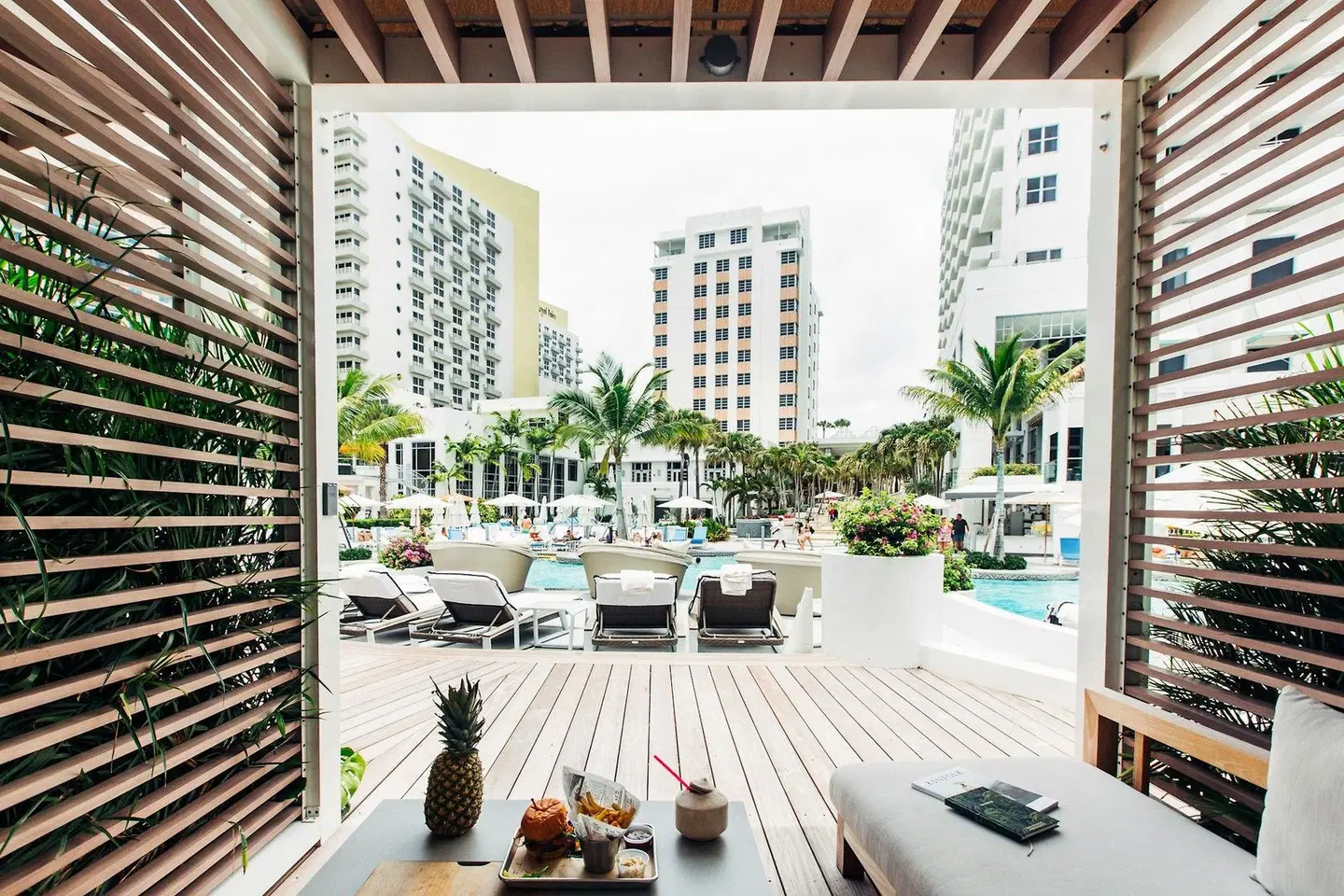 Loews Miami Beach Hotel Terrasse