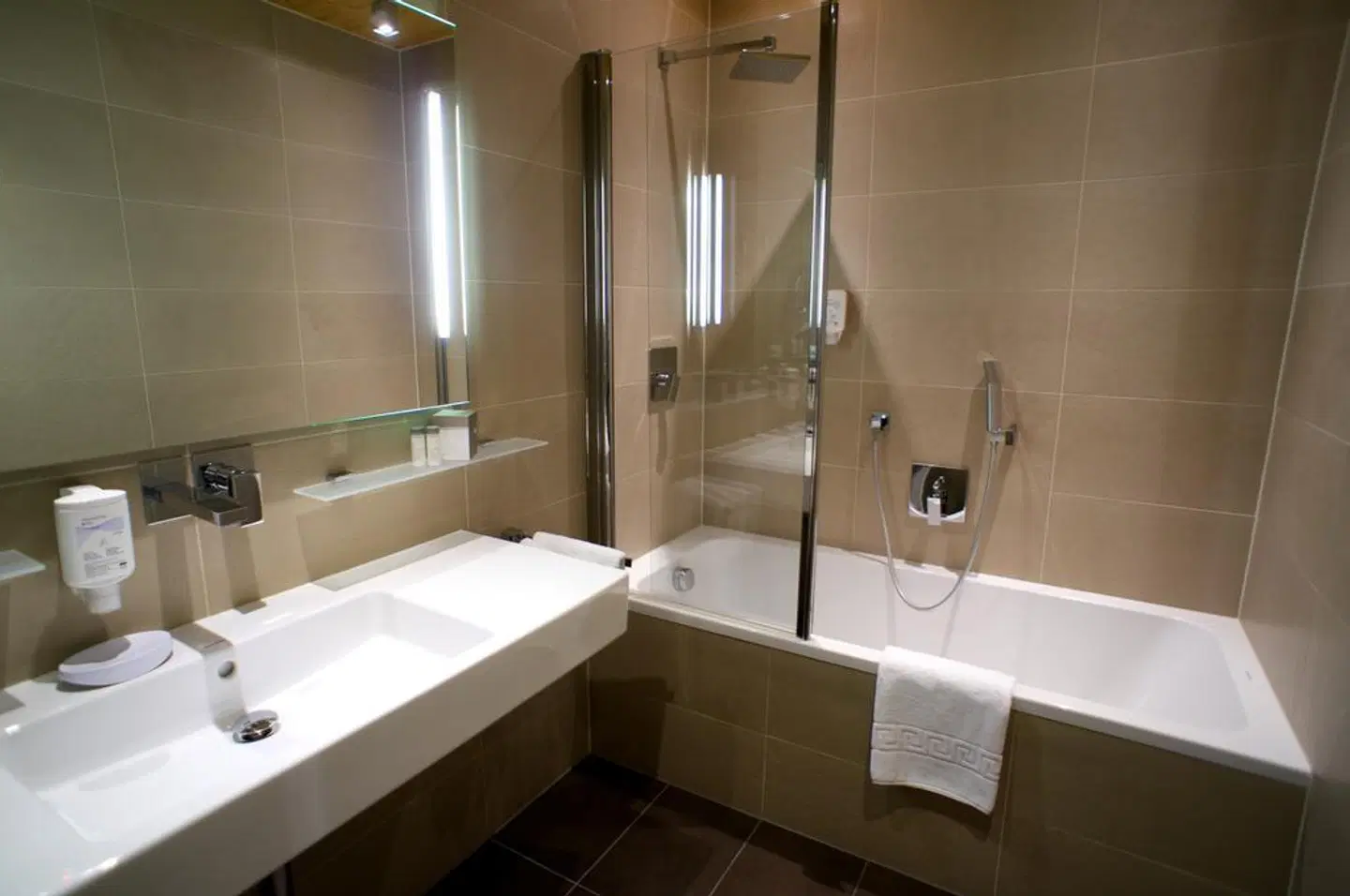 Hotel Seelos Badezimmer
