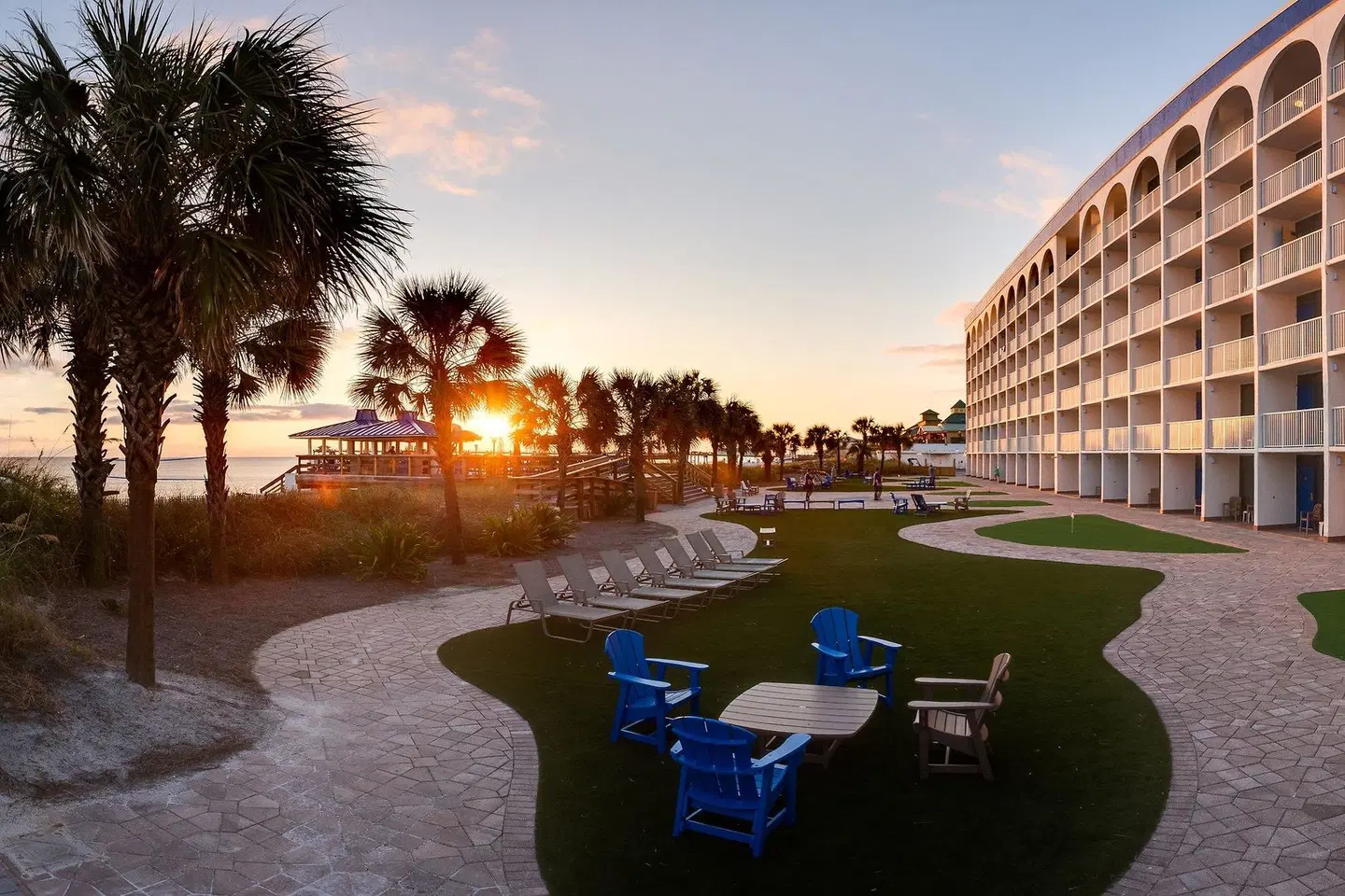 The Island Resort at Fort Walton Beach Terrasse