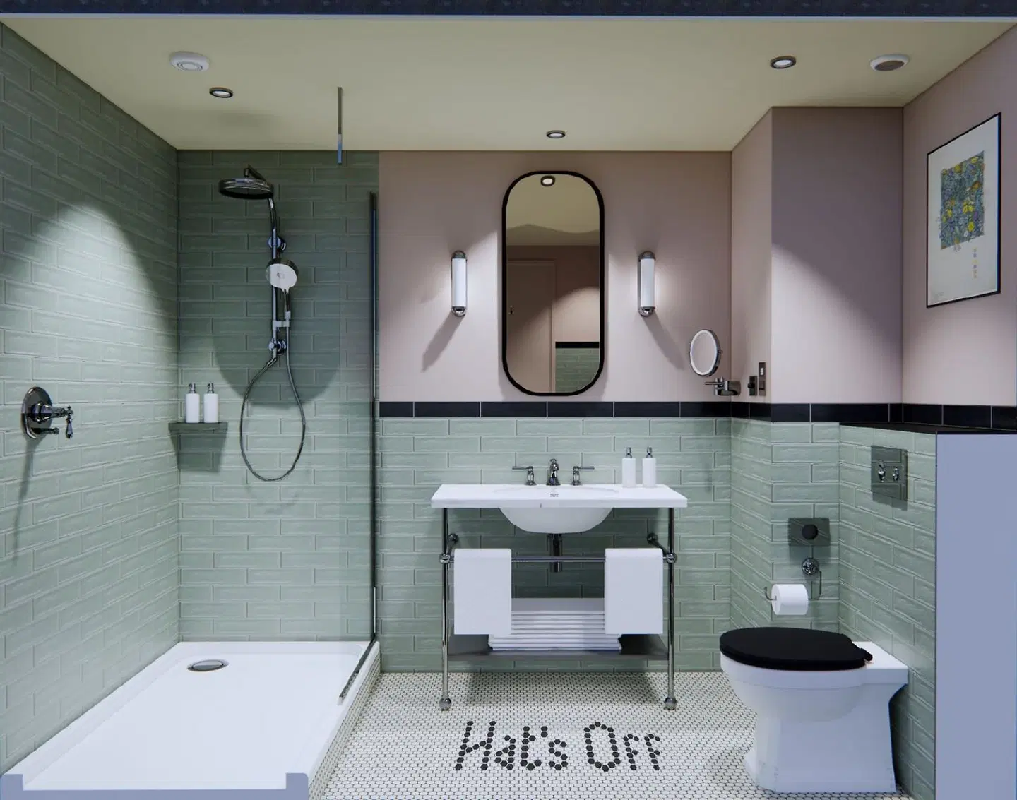 Hotel Indigo Exeter by IHG Badezimmer