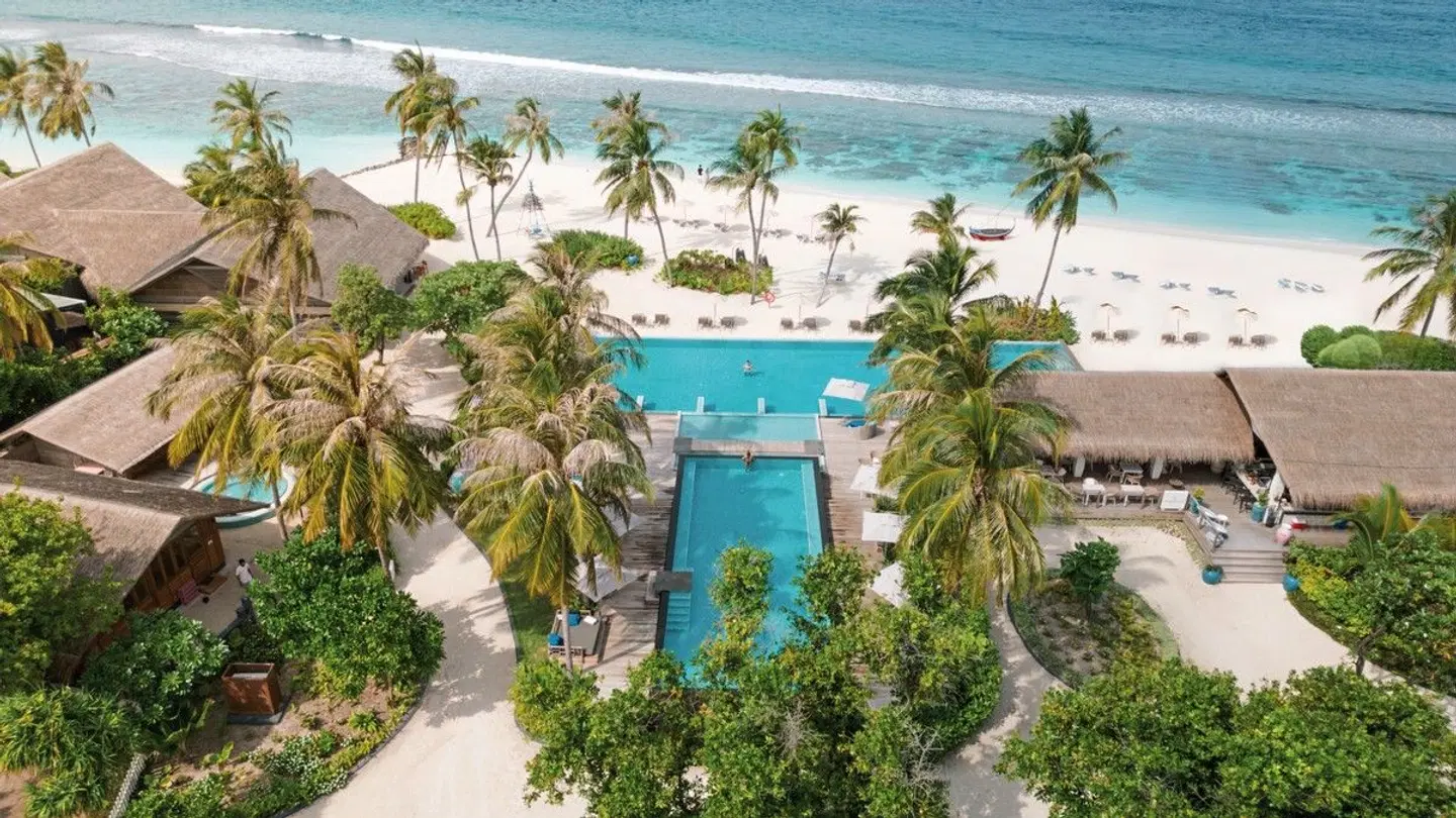 Cora Cora Maldives Garten