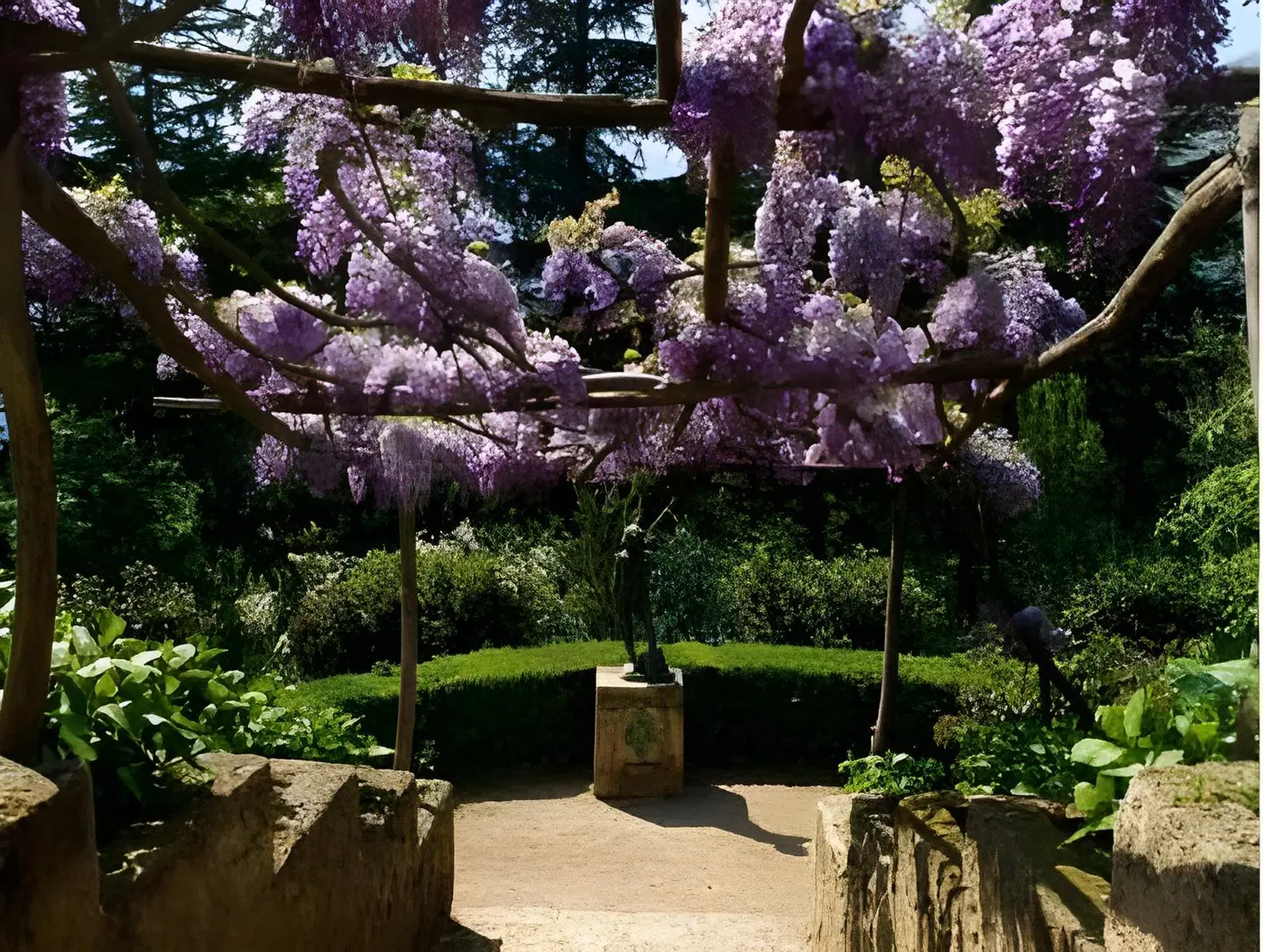 Villa Cimbrone Garten