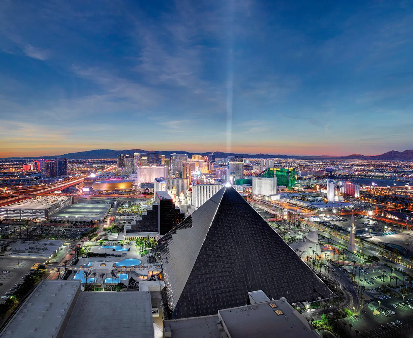 Luxor Las Vegas Terrasse