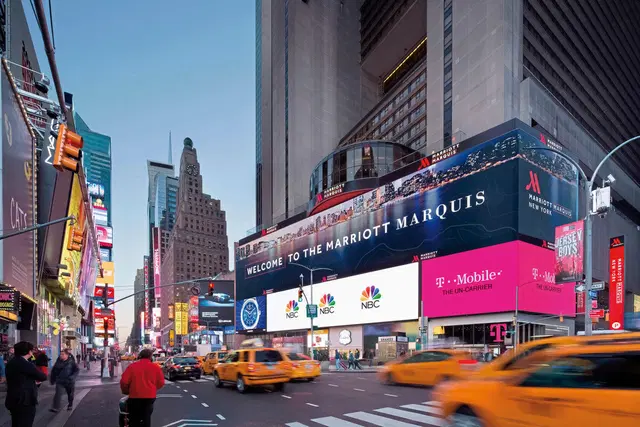 New York Marriott Marquis EXTERIOR