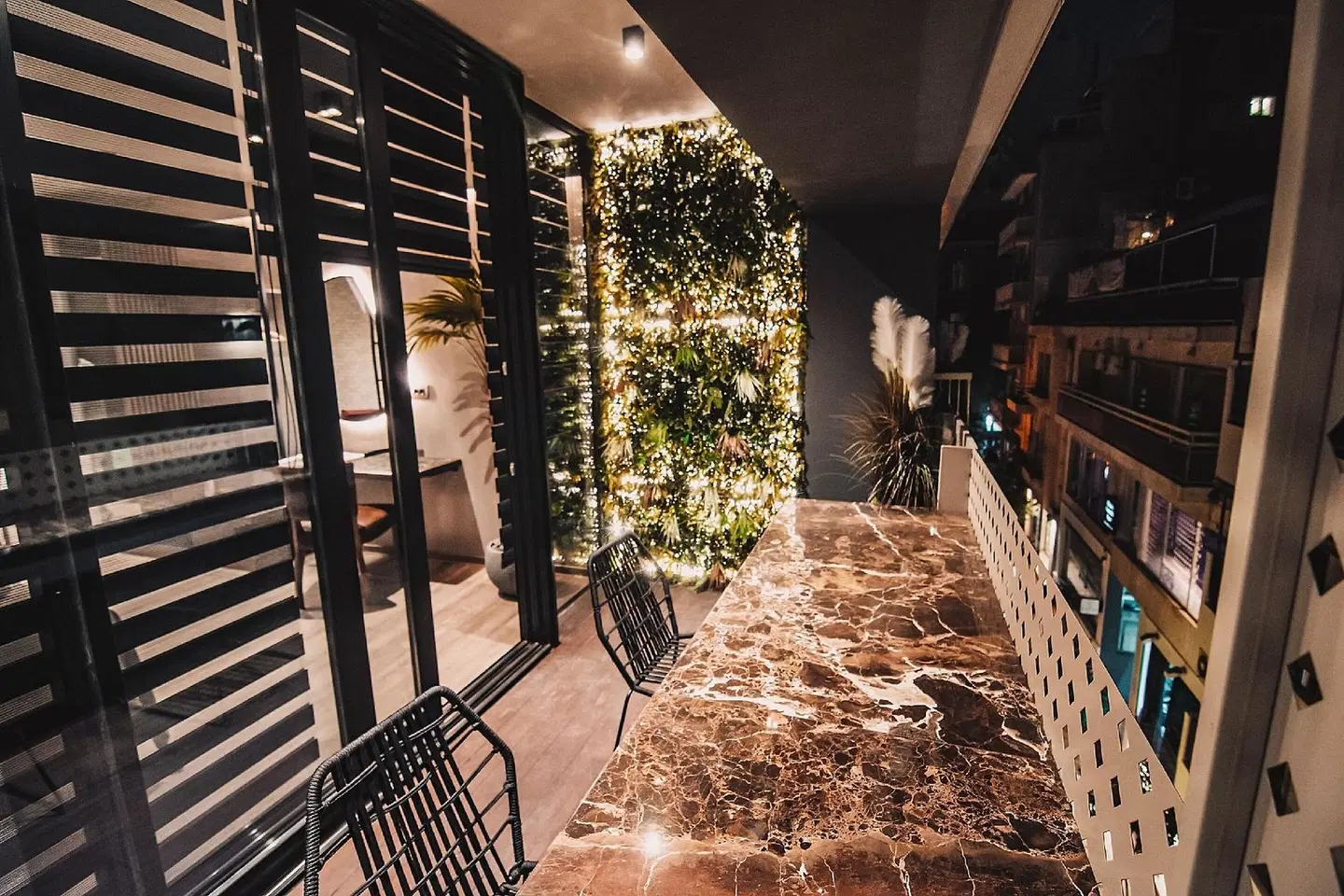 Project 3 urban chic hotel Terrasse