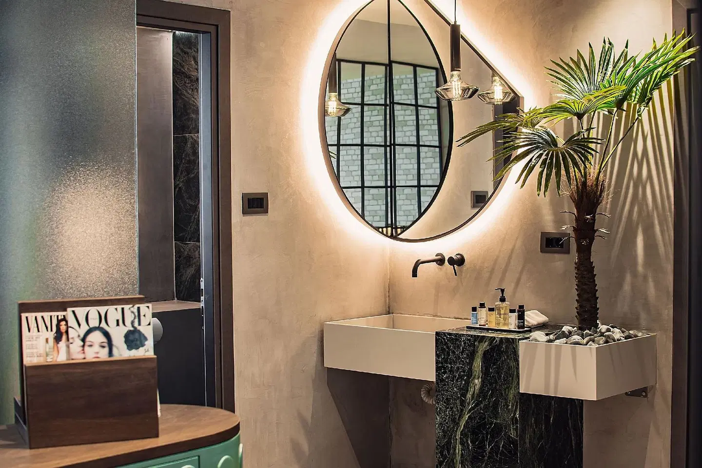 Project 3 urban chic hotel Badezimmer