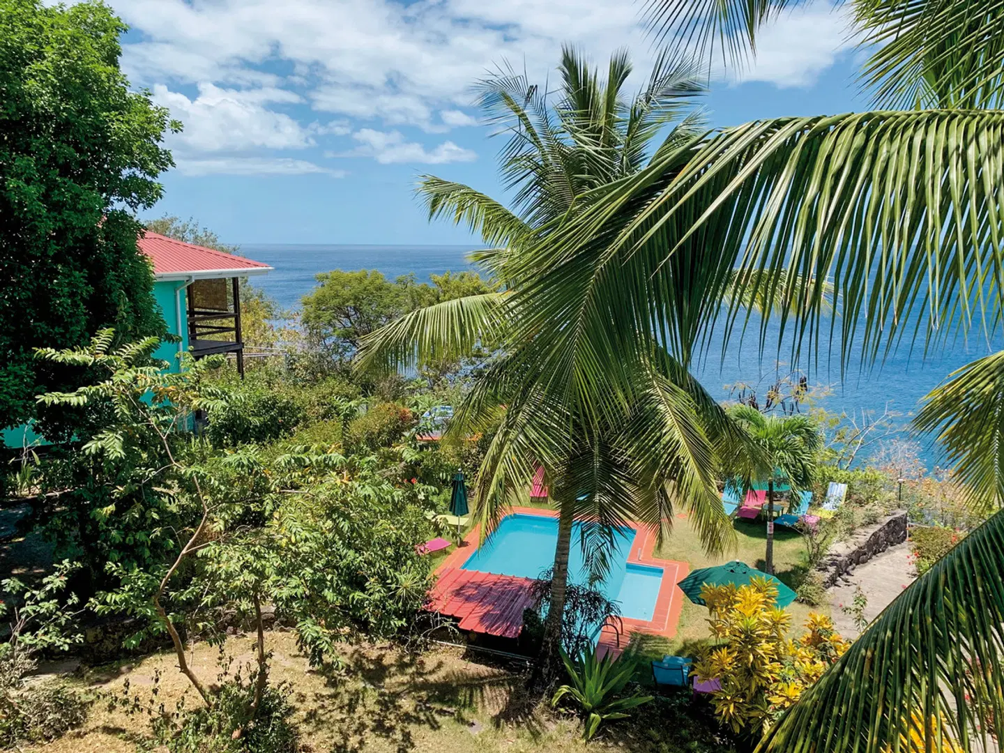 The Tamarind Tree Hotel Garten