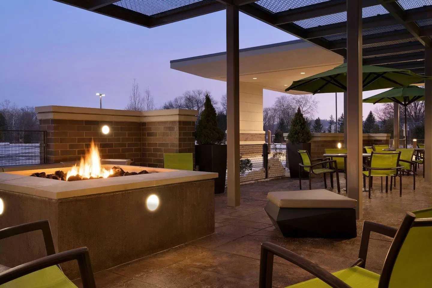 SpringHill Suites by Marriott Allentown Bethlehem/Center Valley Terrasse