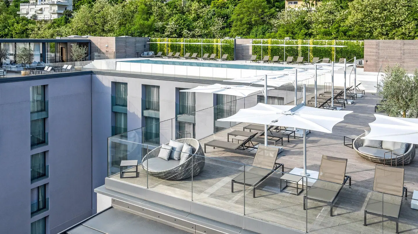 Hilton Lake Como Terrasse