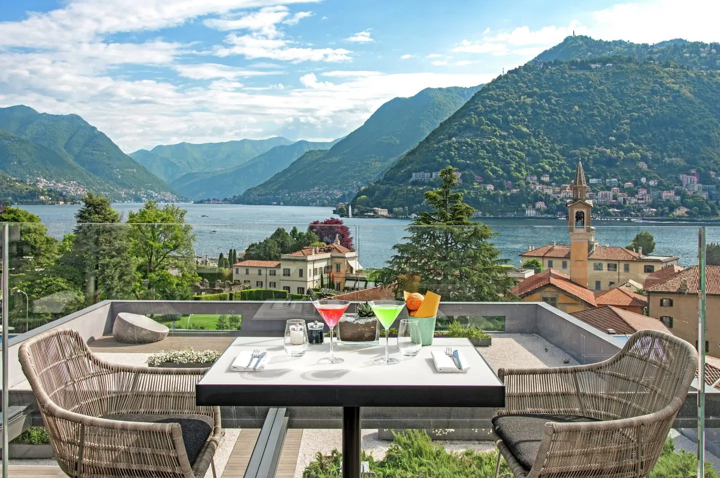 Hilton Lake Como Terrasse