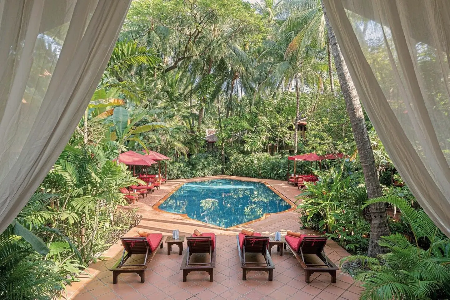 Angkor Village Hotel Terrasse