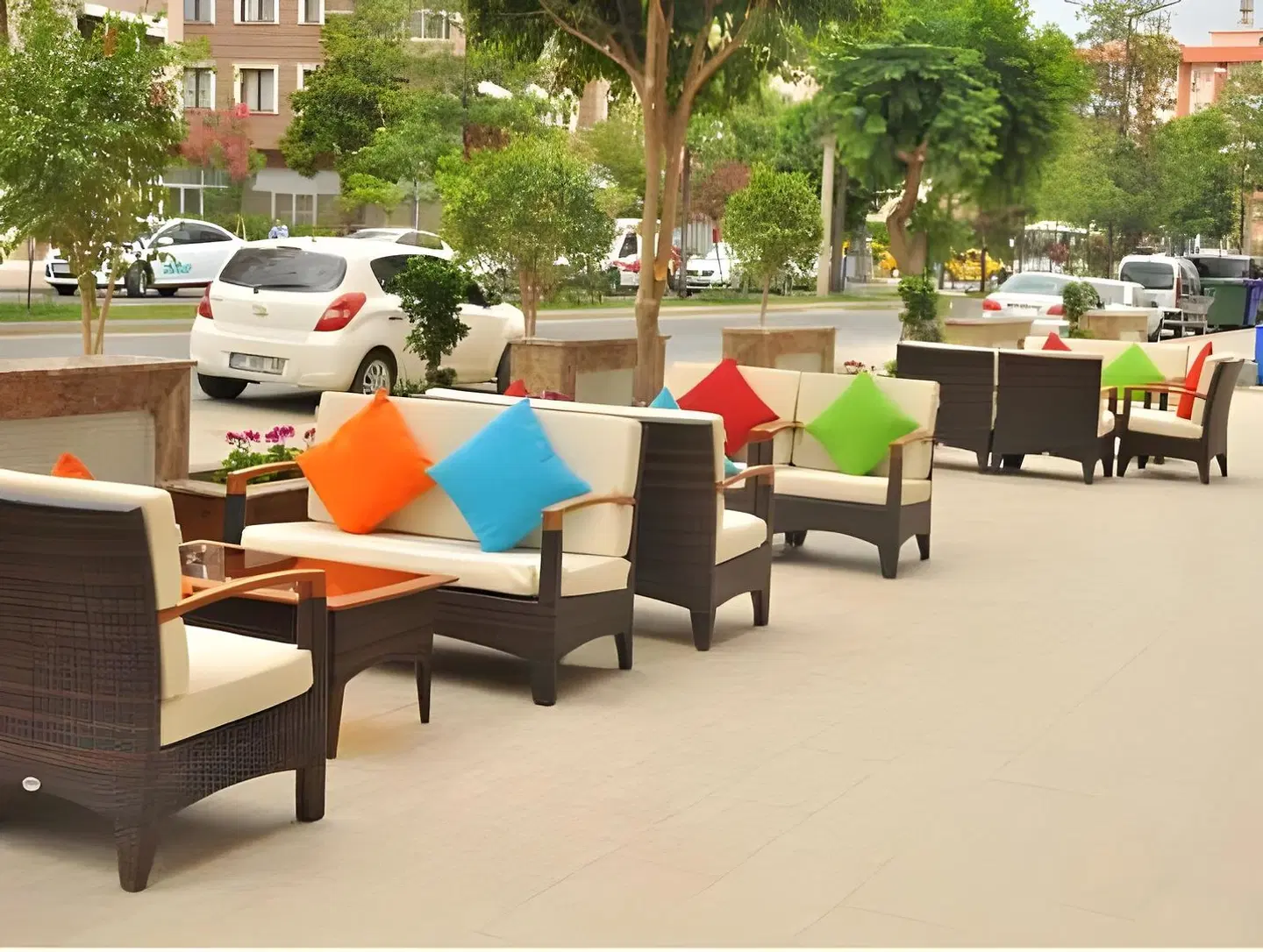 Lonicera City Hotel Terrasse