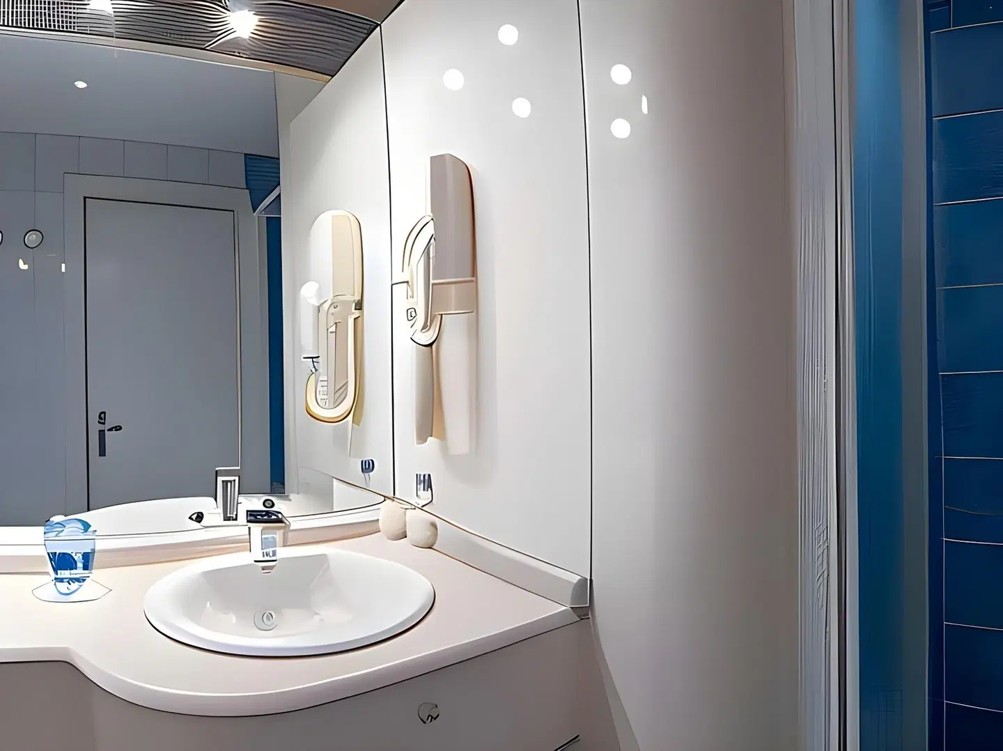 Idea Hotel Piacenza Badezimmer