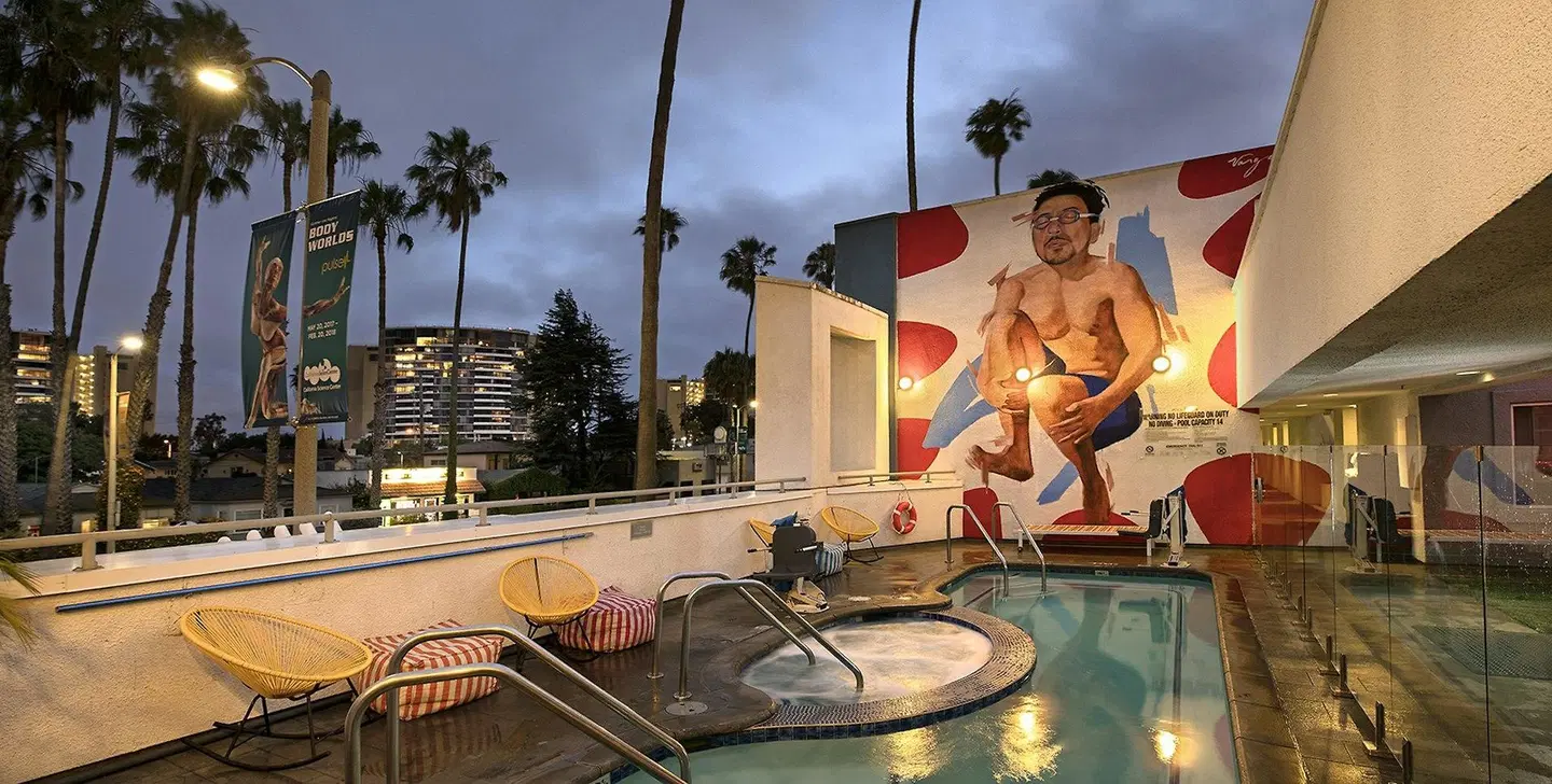 The Kinney Venice Beach Terrasse