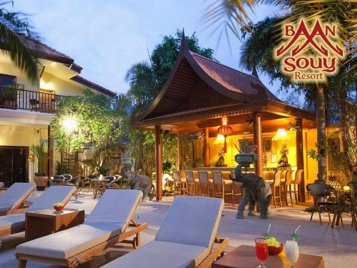 Baan Souy Resort Terrasse