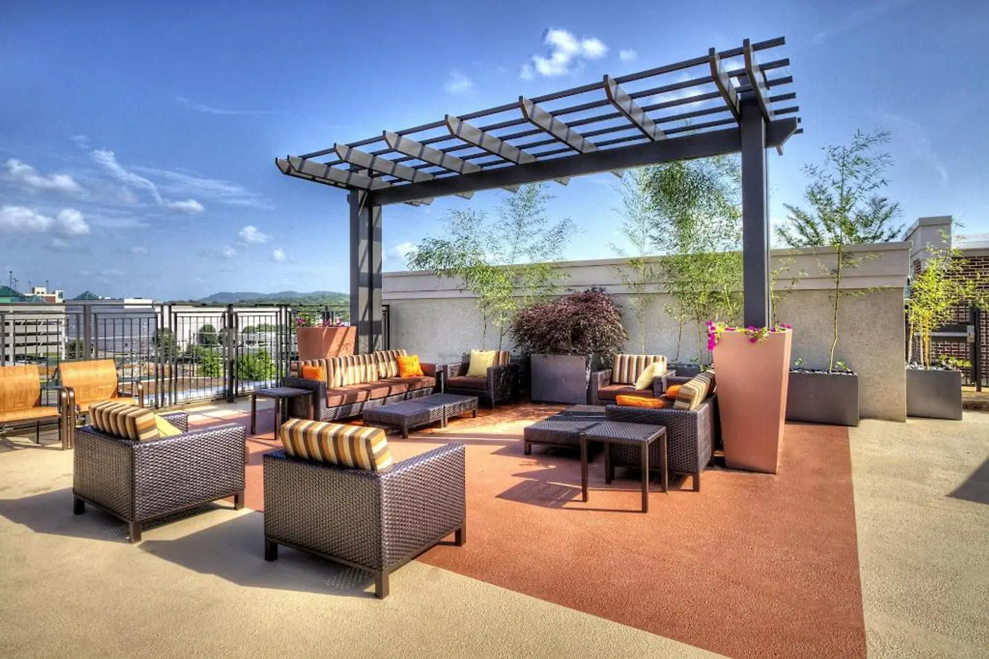 Courtyard by Marriott Nashville Green Hills Terrasse