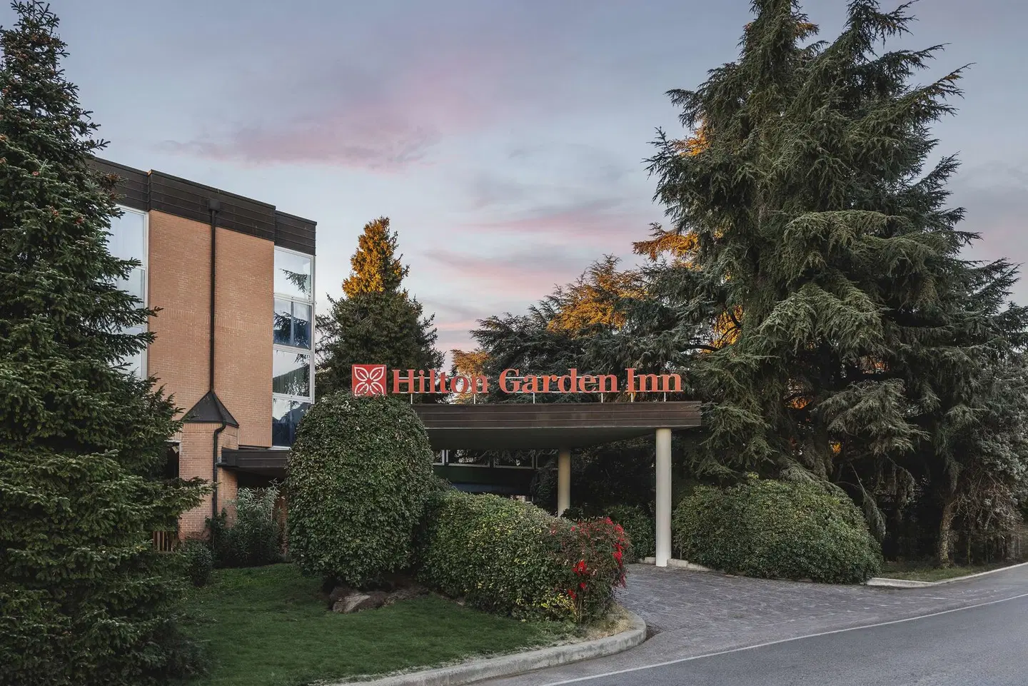 Hilton Garden Inn Bologna North Garten