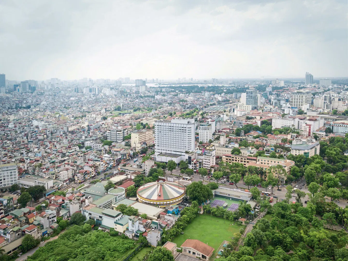 Hotel du Parc Hanoi LANDSCAPE