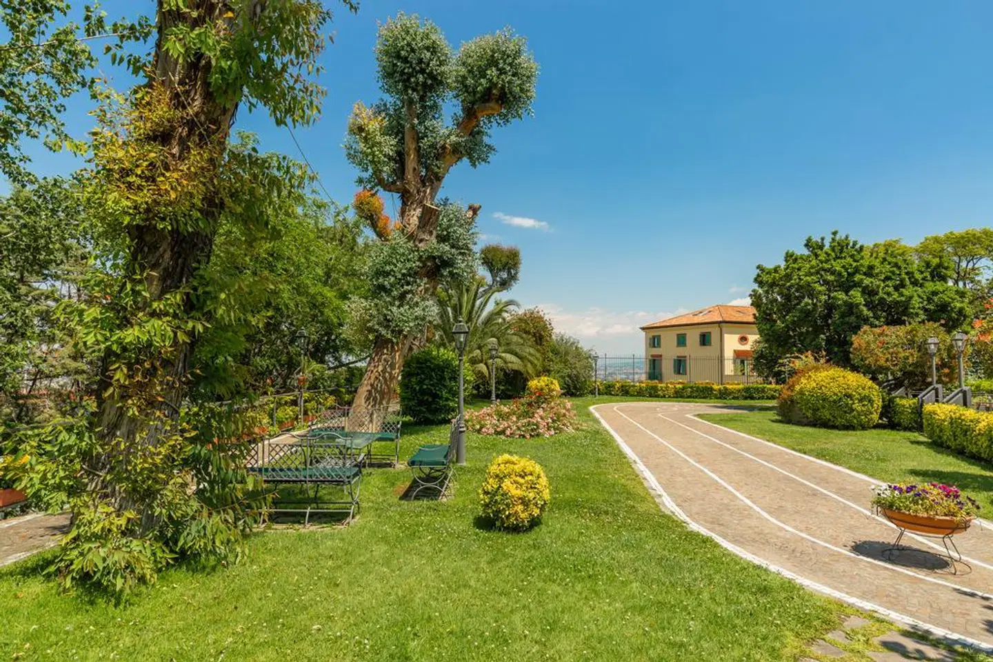 Culture Hotel Villa Capodimonte Garten