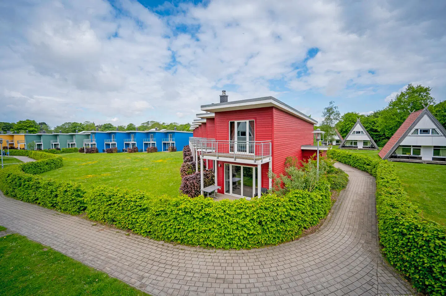 Ostsee Resort Damp - Ferienhäuser Asgard Garten