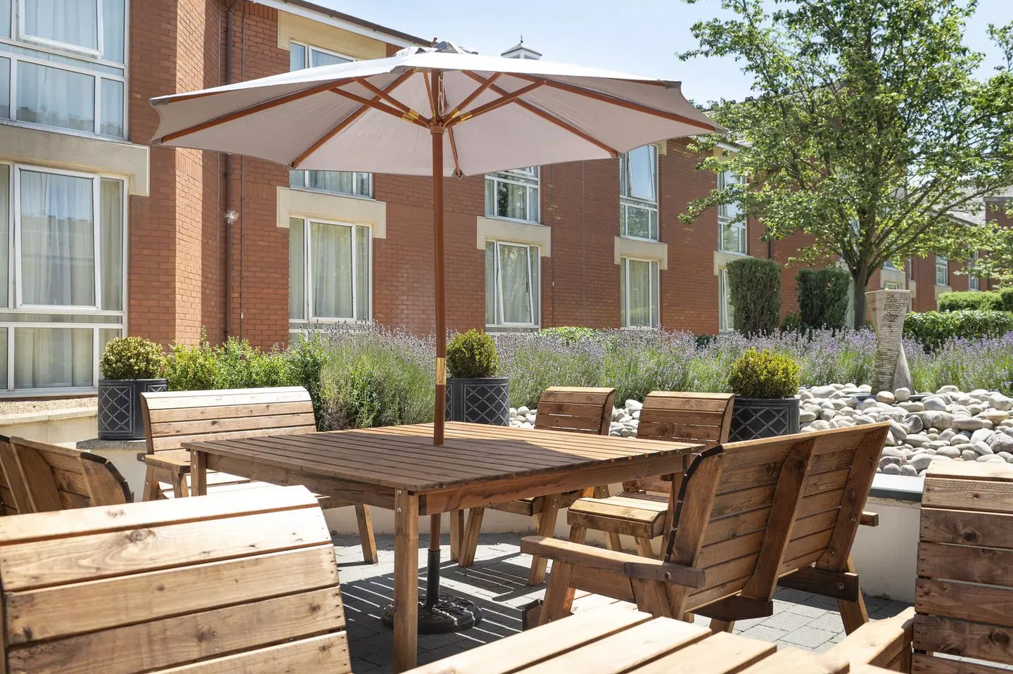 Hilton Northampton Terrasse