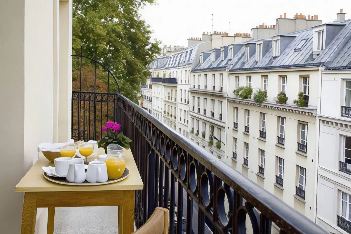Gardette Park Hotel Terrasse
