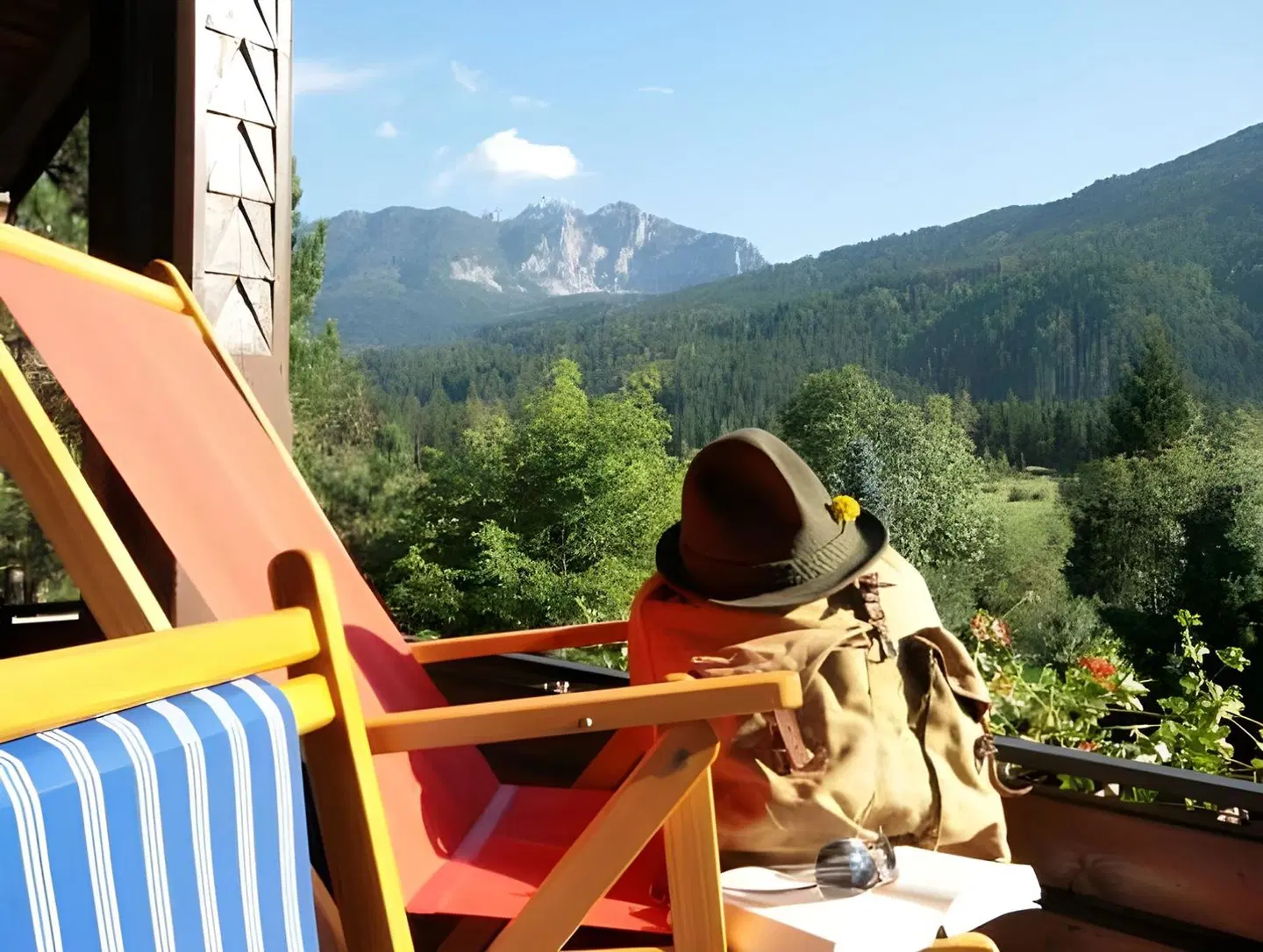 Pension Oberjörg Terrasse