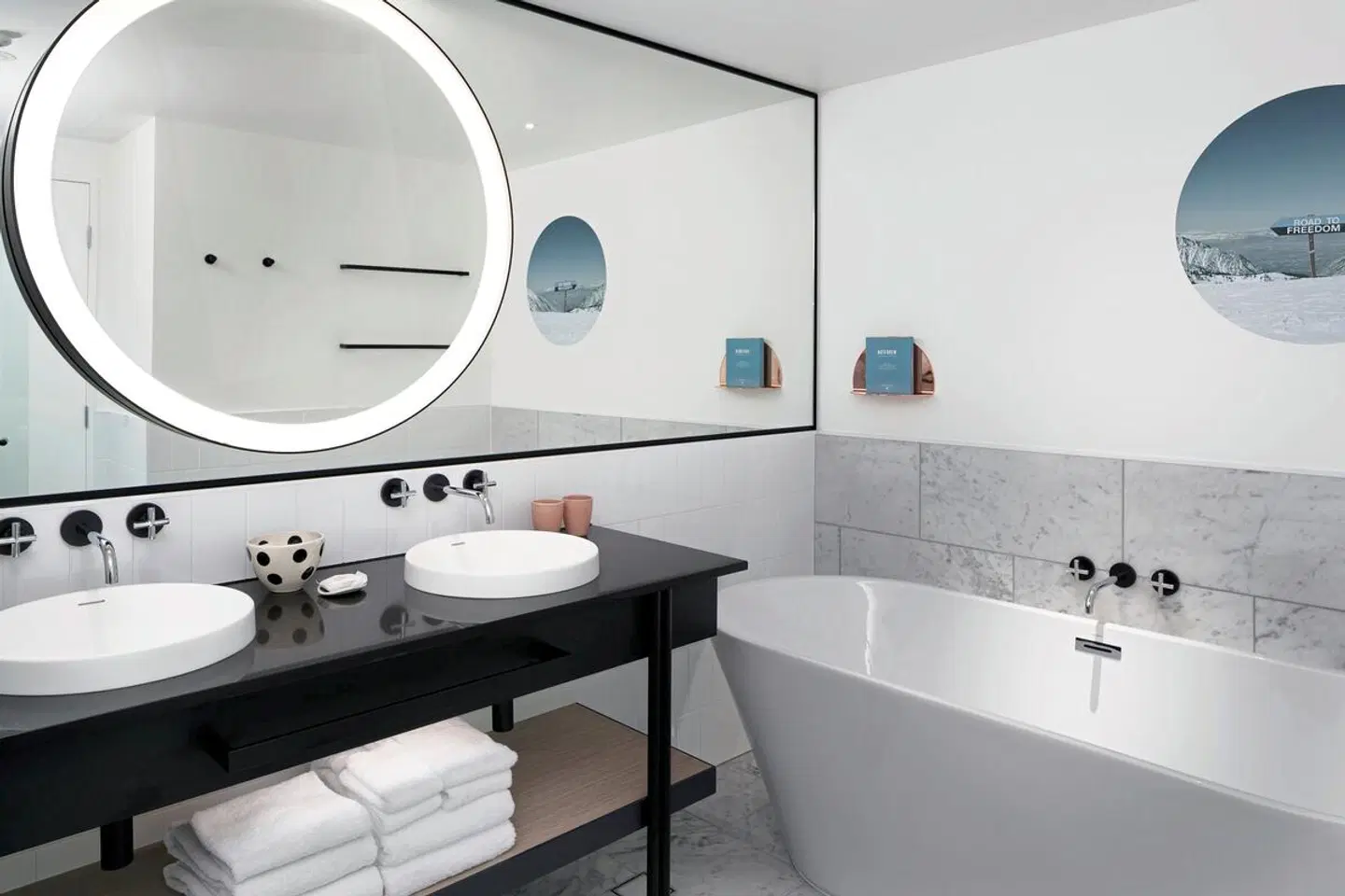 QT Queenstown Badezimmer