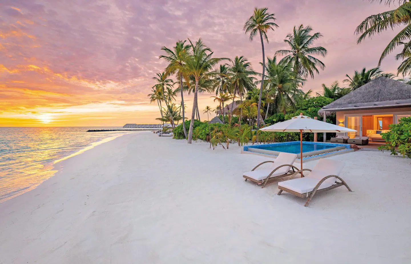Baglioni Maldives Luxury All-Inclusive Strand
