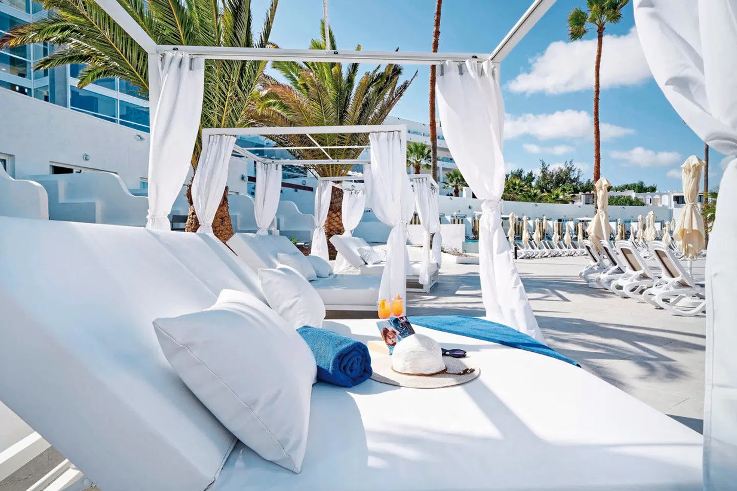 BLUESEA Golden Beach Terrasse