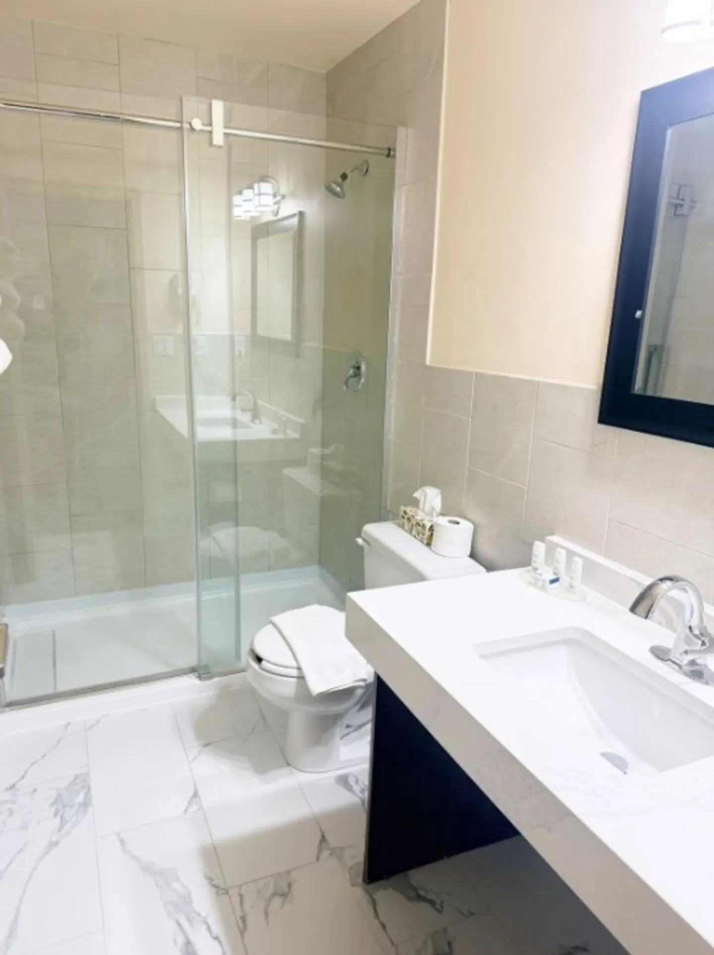 Travelodge Drumheller Badezimmer